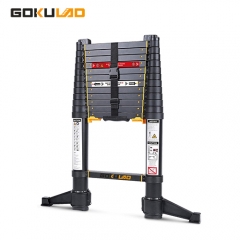 Slow Fall Down Telescopic Step Ladder