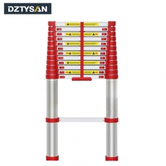 Red Color Aluminum Telescoping Ladder Type