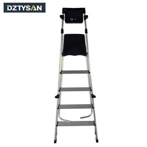 DIY Aluminum Home Step Climb Tool Ladder with Tool Tray