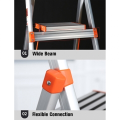 Maintenance Work with Aluminium Folding Step Ladder