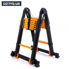 Aluminum Frame Telescopic Step Ladder