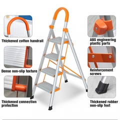 Easy to Store Aluminum Household Step Ladder