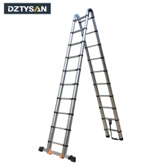 Home Decoration A Frame Telescopic Extension Folding Ladder