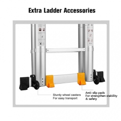 Home Decoration A Frame Telescopic Extension Folding Ladder