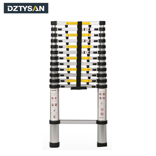 Best Seller Aluminum Telescopic Ladder with Finger Safety