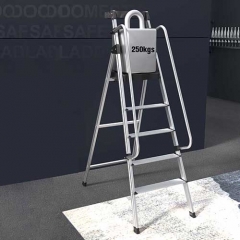 Big 9 Step Aluminum Home Ladder with Handrail