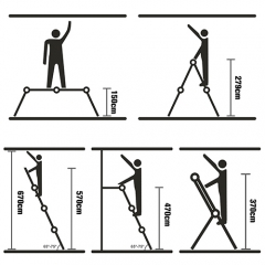 Economical Multipurpose Compact Ladder Versatile use