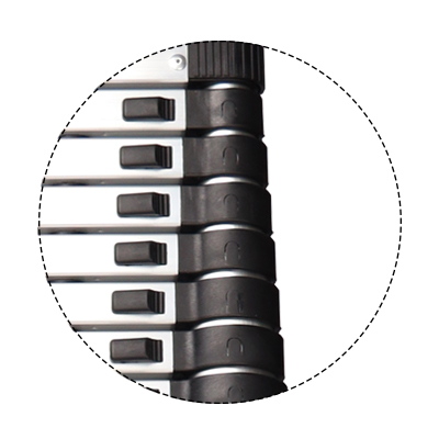 high standard nylon coupling of telescopic extension ladder