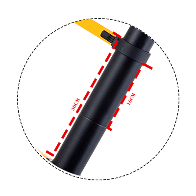 strengthening aluminium pipe overlap of telescoping ladder