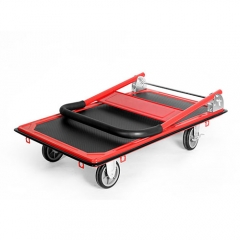 Smooth 4 Wheel Foldable Platform Hand Trolley 150kg