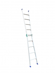 Aluminum alloy multifunctional rubber foot folding ladder