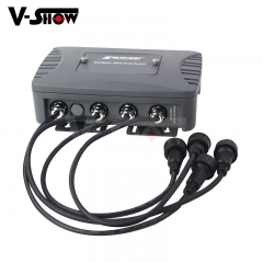 1pc Two-way Outdoor DMX Distributor For Outdoor Waterproof Dj Stage Light