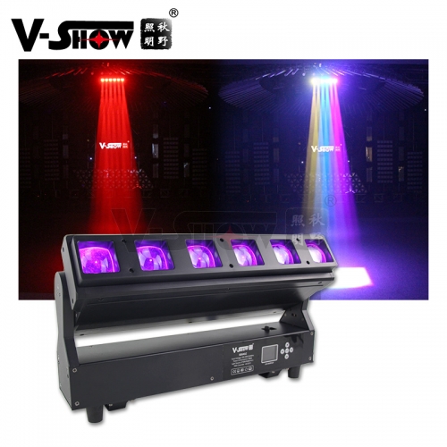 2021 NEW arrive  4pcs dj lighting 6*40W led RGBW 4in1 pixel beam bar zoom wash moving head for wedding light