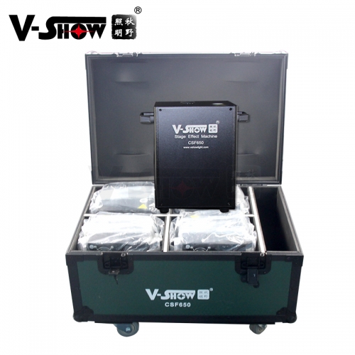 shipping from  USA 4pcs 650w Cold Spark Firework Machine With Flightcase Dmx Remote Wedding Firework Machine Fountain Ti Powder 3-5m Jet Hei