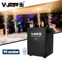 1pc Machine 650w Wedding Firework Machine Cold Spark Fountain Fireworks Effect Machine Dmx Remote Control