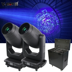 V-Show  4PC With Flightcase T912 Stage DJ Lights 380w and 1pcs pixel controller Sharpy 20r 3in1 380watts 380 Beam Wash Spot 3 in 1 With CMY CTO Moving