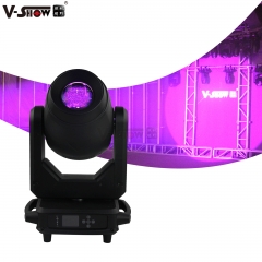 V-Show 4pcs of S716 in white and costumize 2 gobo by sea to usa Goku zoom Moving head Stage Light  beam spot wash led moving head  Disco dj lights