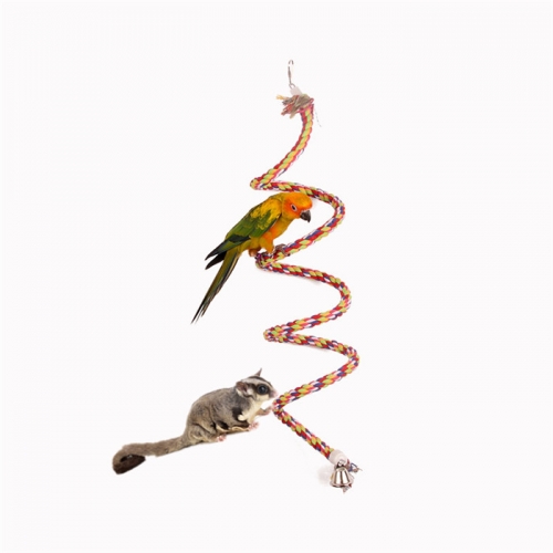 【特價】鸚鵡 蜜袋鼯 攀爬繩 玩具