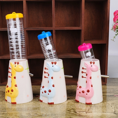 【Sale】Hamster Fancy Rat Water Bottle Holder Dispenser Base
