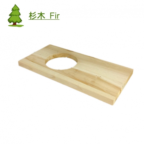 Natural Fir Wood Stand Platform for Chinchilla