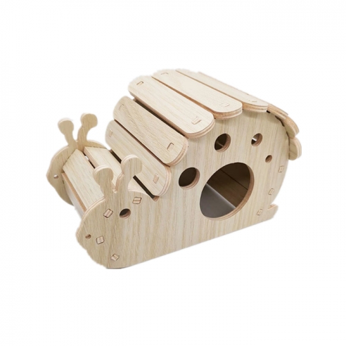 【Sale】Wood snail house for hamster, fancy rat