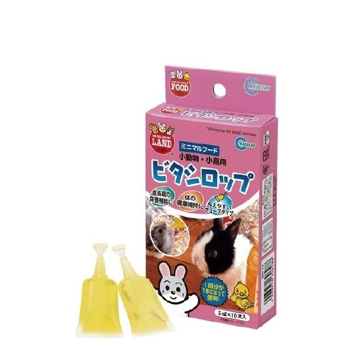 Japan Marukan Vita Syrup for small animals and birds Yellow Water (5mlx10)