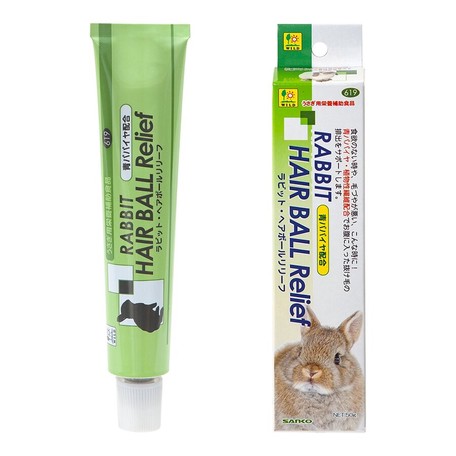 日本Sanko 木瓜酶化毛膏 助排毛 兔 龍貓 天竺鼠(50g)
