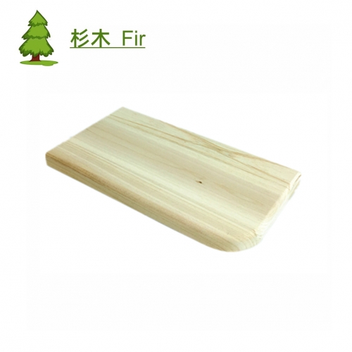 Natural Fir Wood Stand Platform for Chinchilla 24x13x1.7cm
