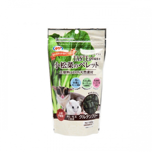 日本NPF Taste Plus+小松菜顆粒 兔 龍貓 天竺鼠 倉鼠 蜜袋鼯 (60g)