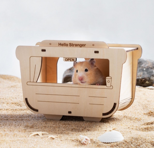 Hamster House Breakfast Car
