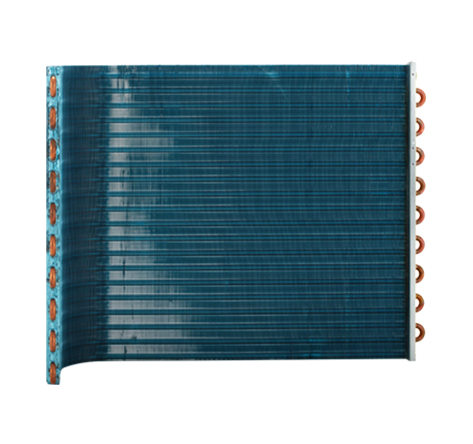 Unique hydrophilic fin coil heat exchanger