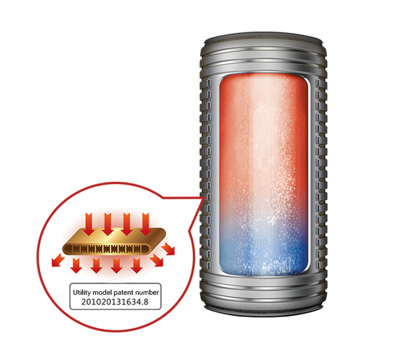 Micro-channel heat coil