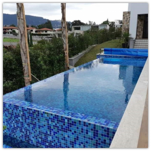 Mosaic for swimming pool