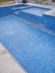 Mosaico de vidro para piscina