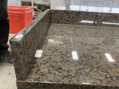 Brown Granite Bathroom Vanity Top