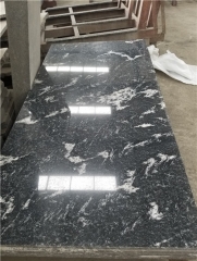G634 Midnight Snow Polished Granite Tile