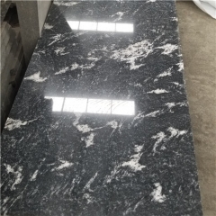 G634 Midnight Snow Polished Granite Tile