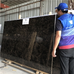 MF018 Dark Emperador Polished Big Slabs