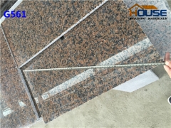 G561 Balmoral Red Polished Granite Tile para paredes e pisos