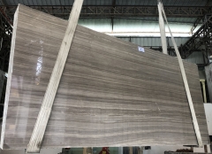 M019 Coffee Wooden Marble Big Slabs