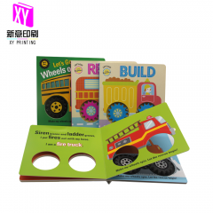 Board book with wheels