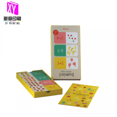 Coloring cards with box