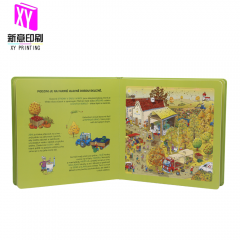 Hardcover puzzle book