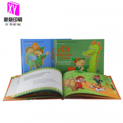 Landscape hardcover story book