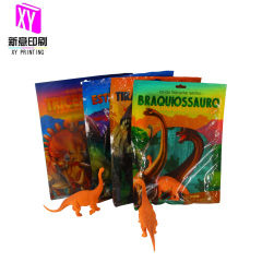 Dinosaur story book set