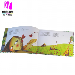 Landscape hardcover children book