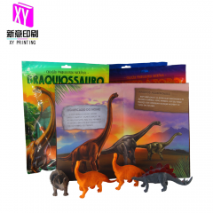 Dinosaur story book set