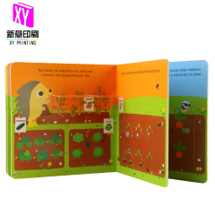 Push-pulll board book