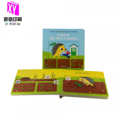 Push-pulll board book