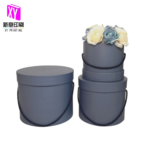 Round box for flower